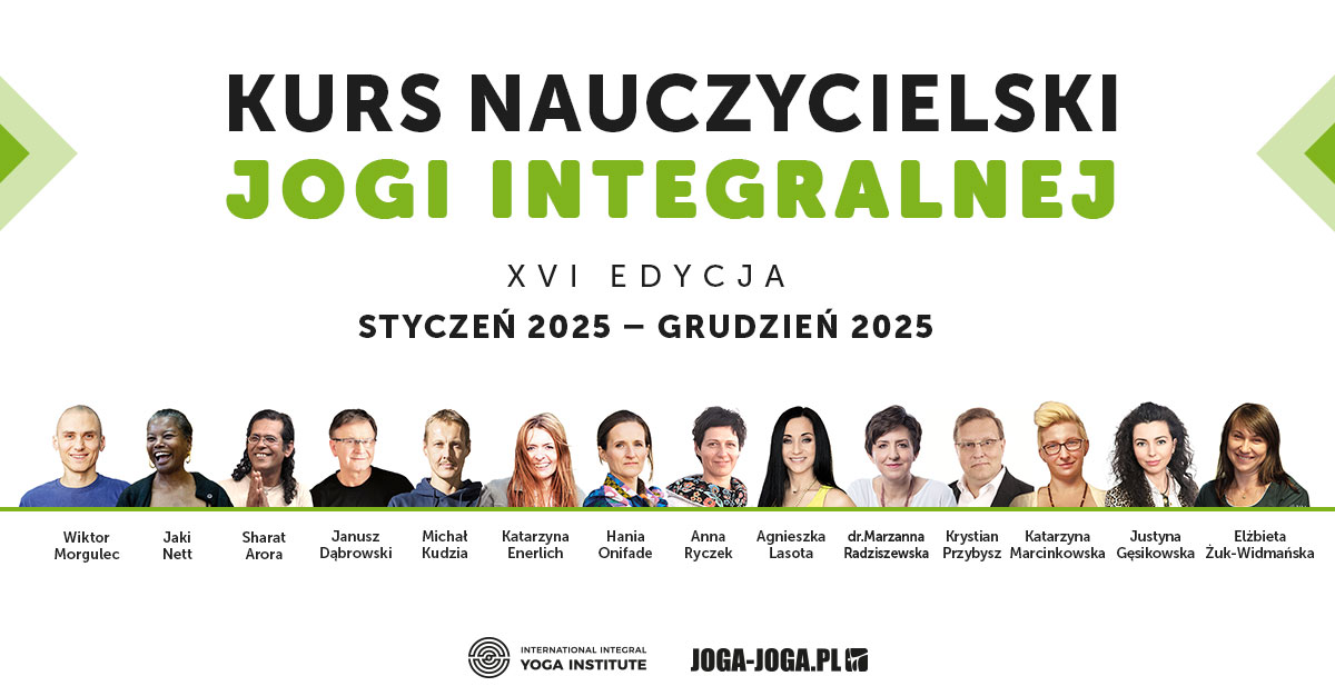 Kurs nauczycielski jogi integralnej