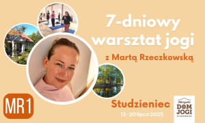 logo: WARSZTAT 7-DNIOWY Z MARTĄ RZECZKOWSKĄ :: STUDZIENIEC :: 7 DNI :: MR1