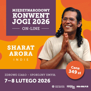 logo: Sharat Arora Indie - Międzynarodowy Konwent Jogi 7-8.02.2026 :: ON-LINE!
