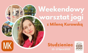 logo: WARSZTAT WEEKENDOWY Z MILENĄ KUROWSKĄ :: STUDZIENIEC :: 2 DNI :: MK