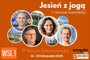 logo: JESIEŃ Z JOGĄ:: WYSPA SOBIESZEWSKA :: 7 DNI:: WSL1