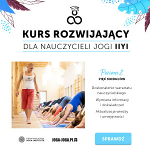 logo: KURS ROZWIJAJĄCY DLA NAUCZYCIELI JOGI - Start Maj 2024, Warszawa