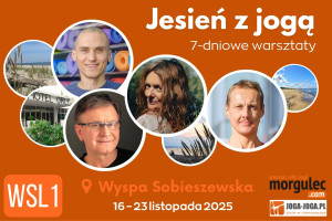 logo: JESIEŃ Z JOGĄ:: WYSPA SOBIESZEWSKA :: 7 DNI:: WSL1
